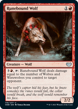(image for) Runebound Wolf
