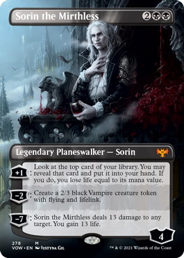 (image for) Sorin the Mirthless (Foil)