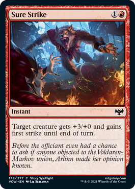 (image for) Sure Strike (Foil)