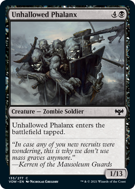(image for) Unhallowed Phalanx (Foil)