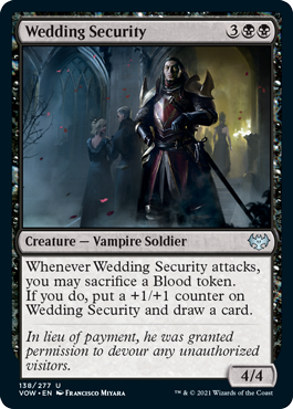 (image for) Wedding Security (Foil)