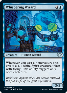 (image for) Whispering Wizard (Foil)