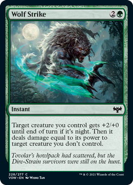 (image for) Wolf Strike (Foil)