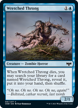 (image for) Wretched Throng (Foil)