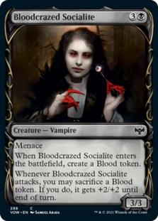 Bloodcrazed Socialite (Showcase) (Foil)