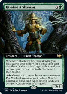 (image for) Hiveheart Shaman (Extended Art)