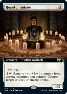 (image for) Hopeful Initiate (Extended Art)