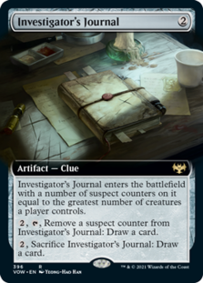 (image for) Investigator's Journal (Extended Art)