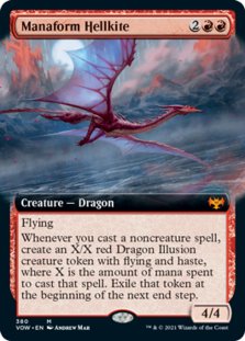 (image for) Manaform Hellkite (Extended Art)