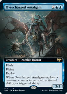 (image for) Overcharged Amalgam (Extended Art)