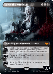 (image for) Sorin the Mirthless (Borderless)