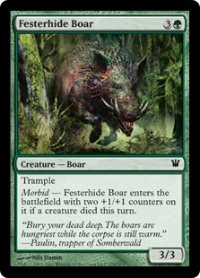 (image for) Festerhide Boar (Foil)