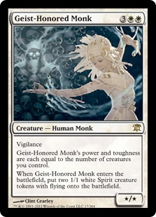 (image for) Geist-Honored Monk (Foil)
