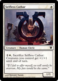 (image for) Selfless Cathar (Foil)