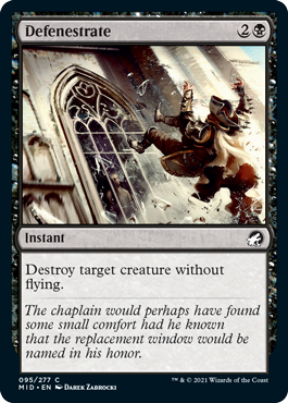 (image for) Defenestrate