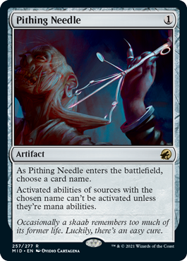(image for) Pithing Needle