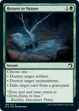(image for) Return to Nature