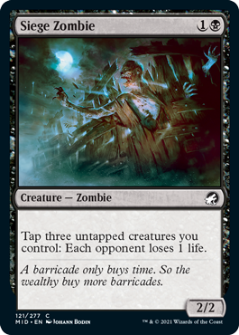 (image for) Siege Zombie