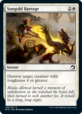 (image for) Sungold Barrage