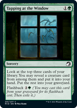 (image for) Tapping at the Window