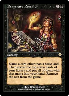 (image for) Desperate Research