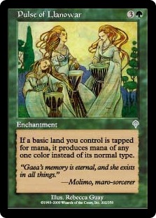(image for) Pulse of Llanowar