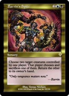 (image for) Barrin's Spite (Foil)