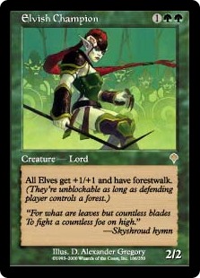 (image for) Elvish Champion (Foil)