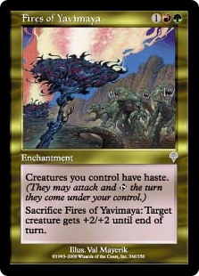 (image for) Fires of Yavimaya (Foil)