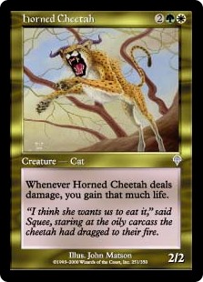 (image for) Horned Cheetah (Foil)