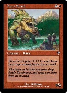 (image for) Kavu Scout (Foil)
