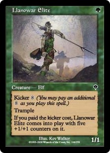 (image for) Llanowar Elite (Foil)