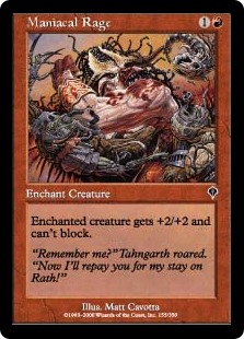 (image for) Maniacal Rage (Foil)