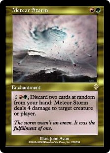 (image for) Meteor Storm (Foil)