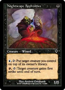 (image for) Nightscape Apprentice (Foil)