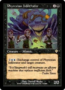 (image for) Phyrexian Infiltrator (Foil)