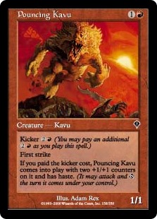 (image for) Pouncing Kavu (Foil)