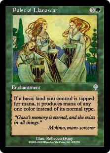 (image for) Pulse of Llanowar (Foil)