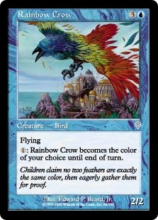 (image for) Rainbow Crow (Foil)