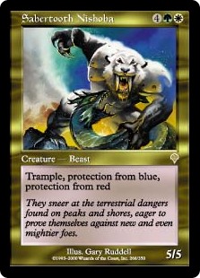 (image for) Sabertooth Nishoba (Foil)
