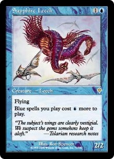 (image for) Sapphire Leech (Foil)