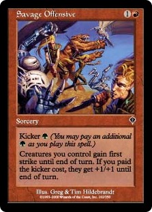 (image for) Savage Offensive (Foil)