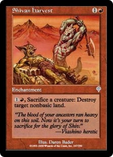 (image for) Shivan Harvest (Foil)