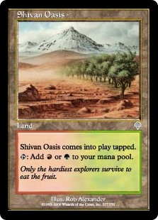 (image for) Shivan Oasis (Foil)