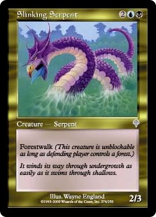(image for) Slinking Serpent (Foil)