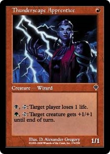 (image for) Thunderscape Apprentice (Foil)