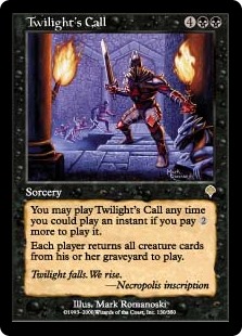(image for) Twilight's Call (Foil)