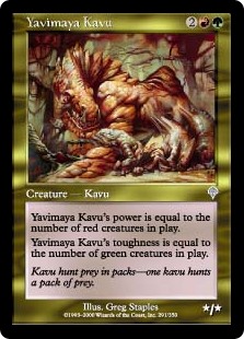 (image for) Yavimaya Kavu (Foil)