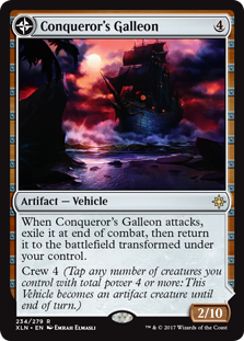 (image for) Conqueror's Galleon // Conqueror's Foothold