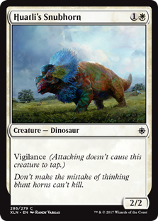 (image for) Huatli's Snubhorn